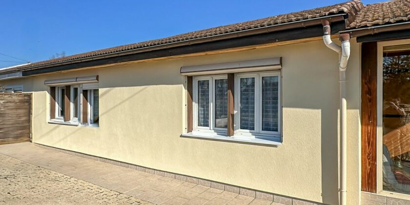 Isolation extérieure à Morestel