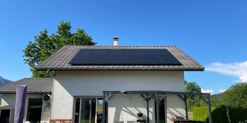 Nouvelle installation solaire en Savoie